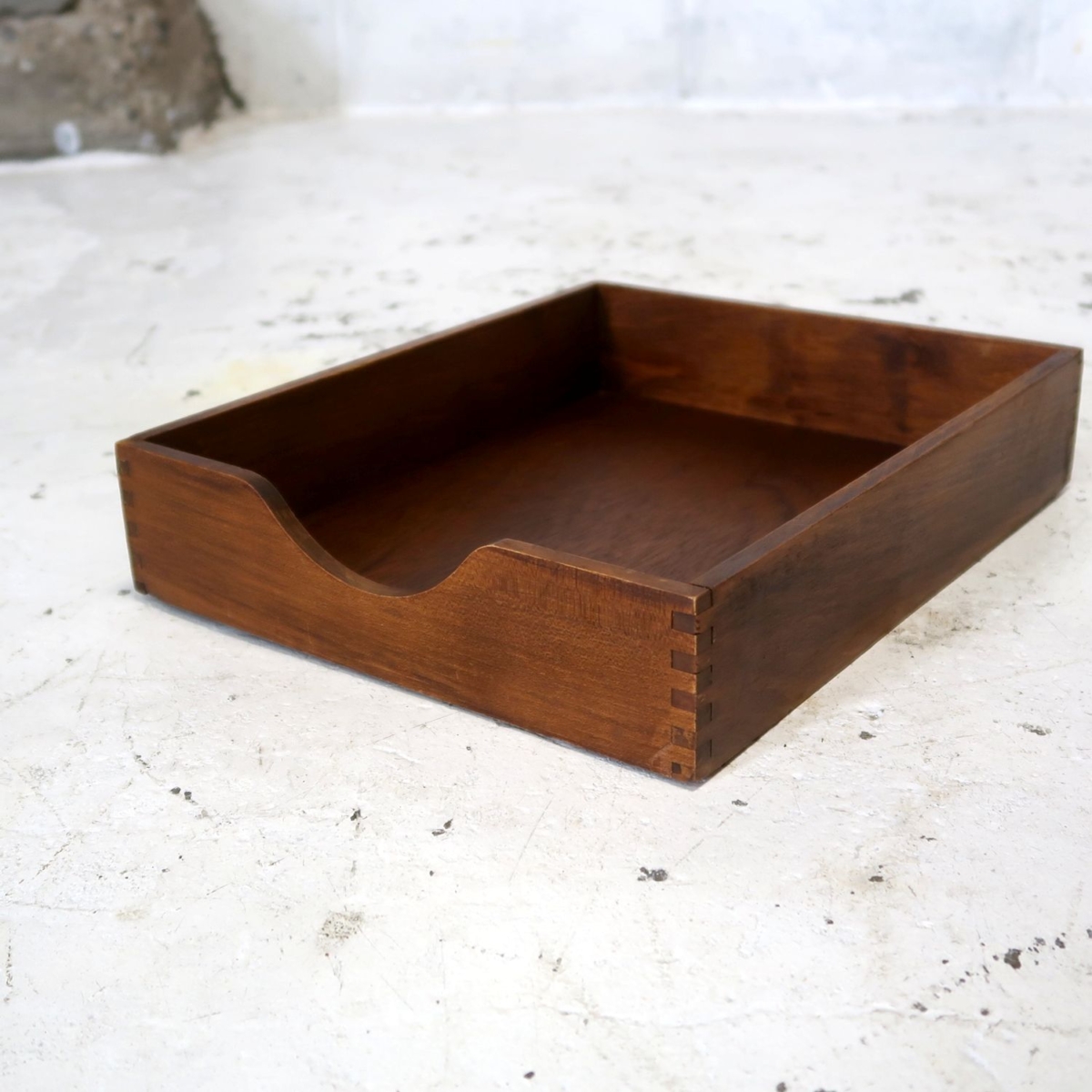 ビンテージ ウッド トレイ