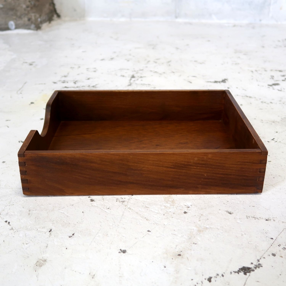 ビンテージ ウッド トレイ