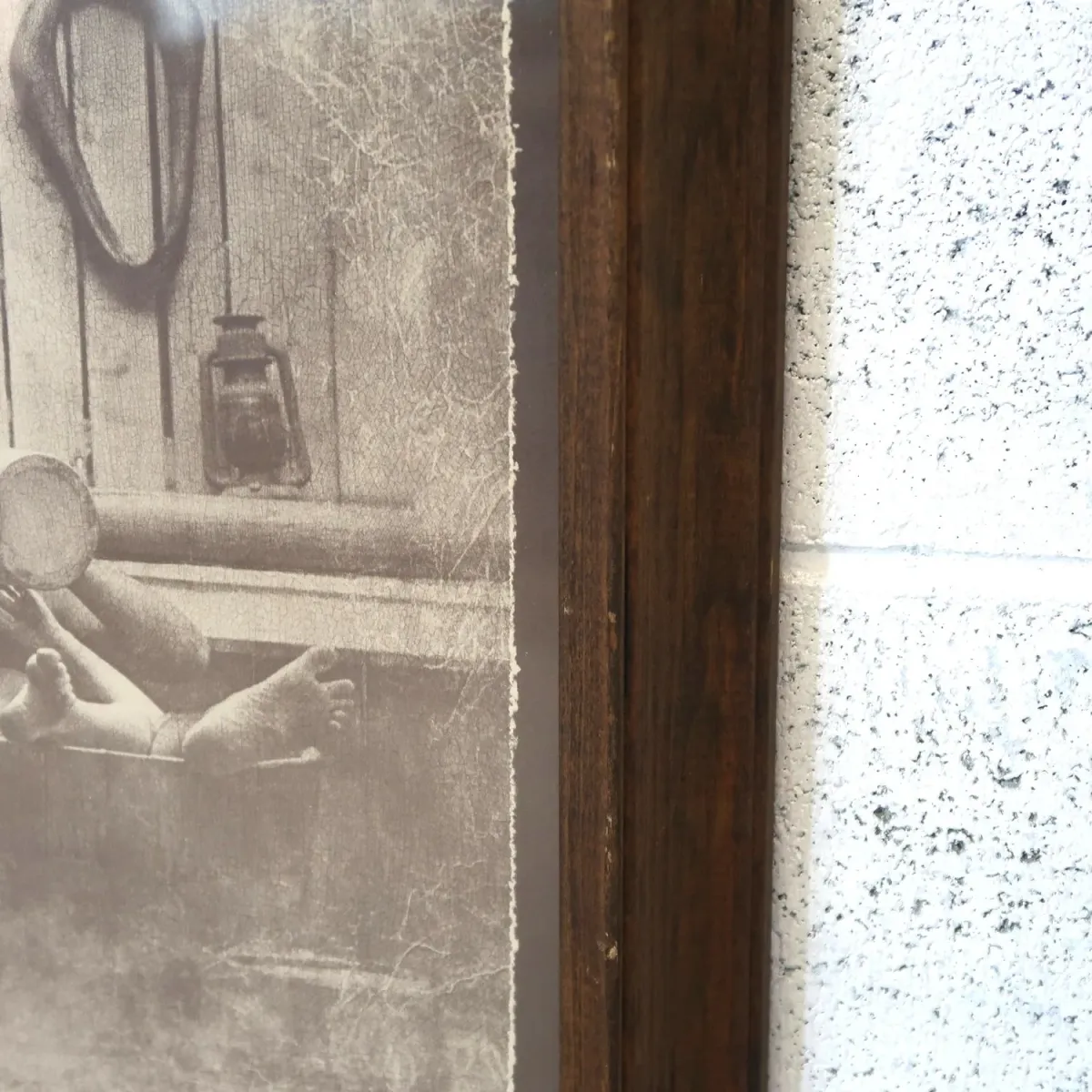 ビンテージ ウッドフレーム 額縁