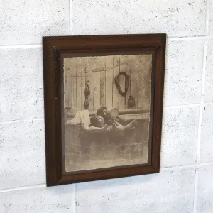 ビンテージ ウッドフレーム 額縁