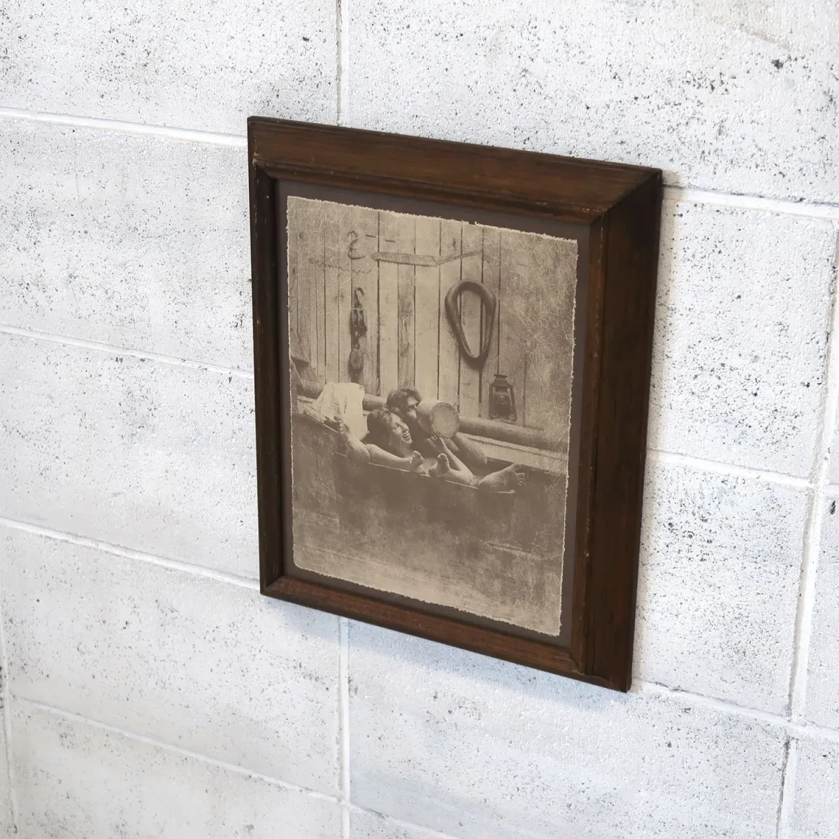 ビンテージ ウッドフレーム 額縁