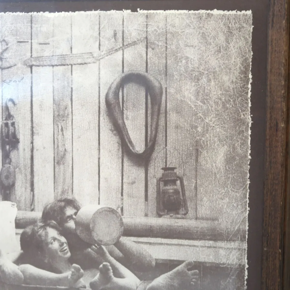 ビンテージ ウッドフレーム 額縁