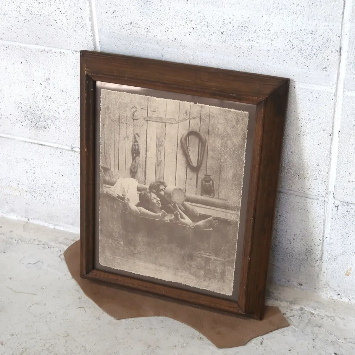 ビンテージ ウッドフレーム 額縁