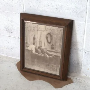 ビンテージ ウッドフレーム 額縁
