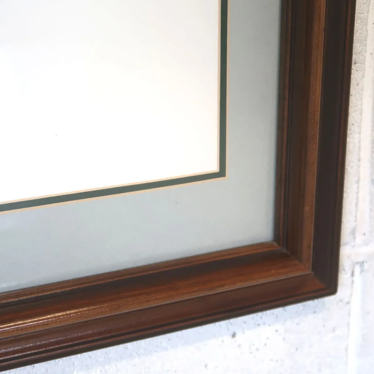 ビンテージ ウッドフレーム 額縁