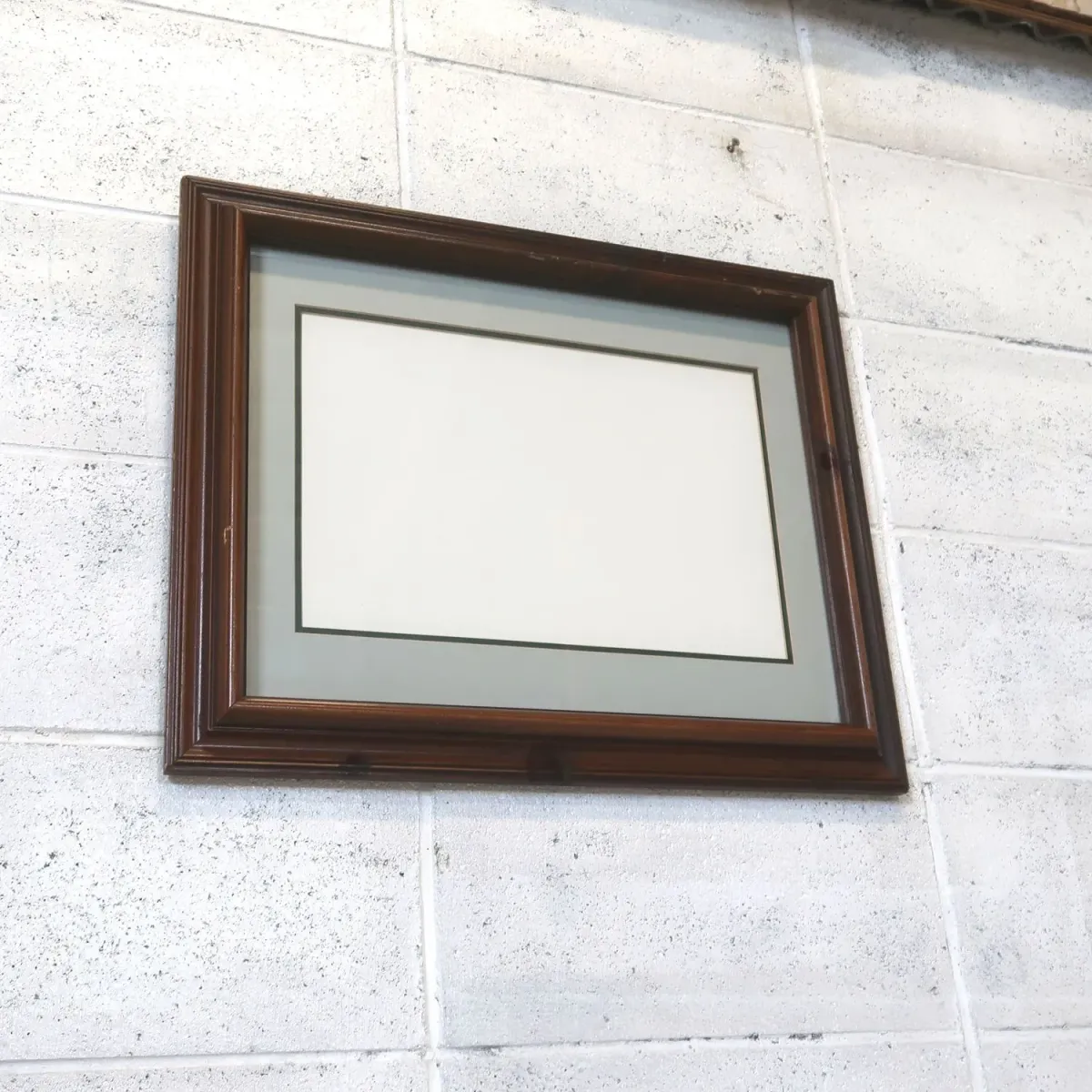 ビンテージ ウッドフレーム 額縁