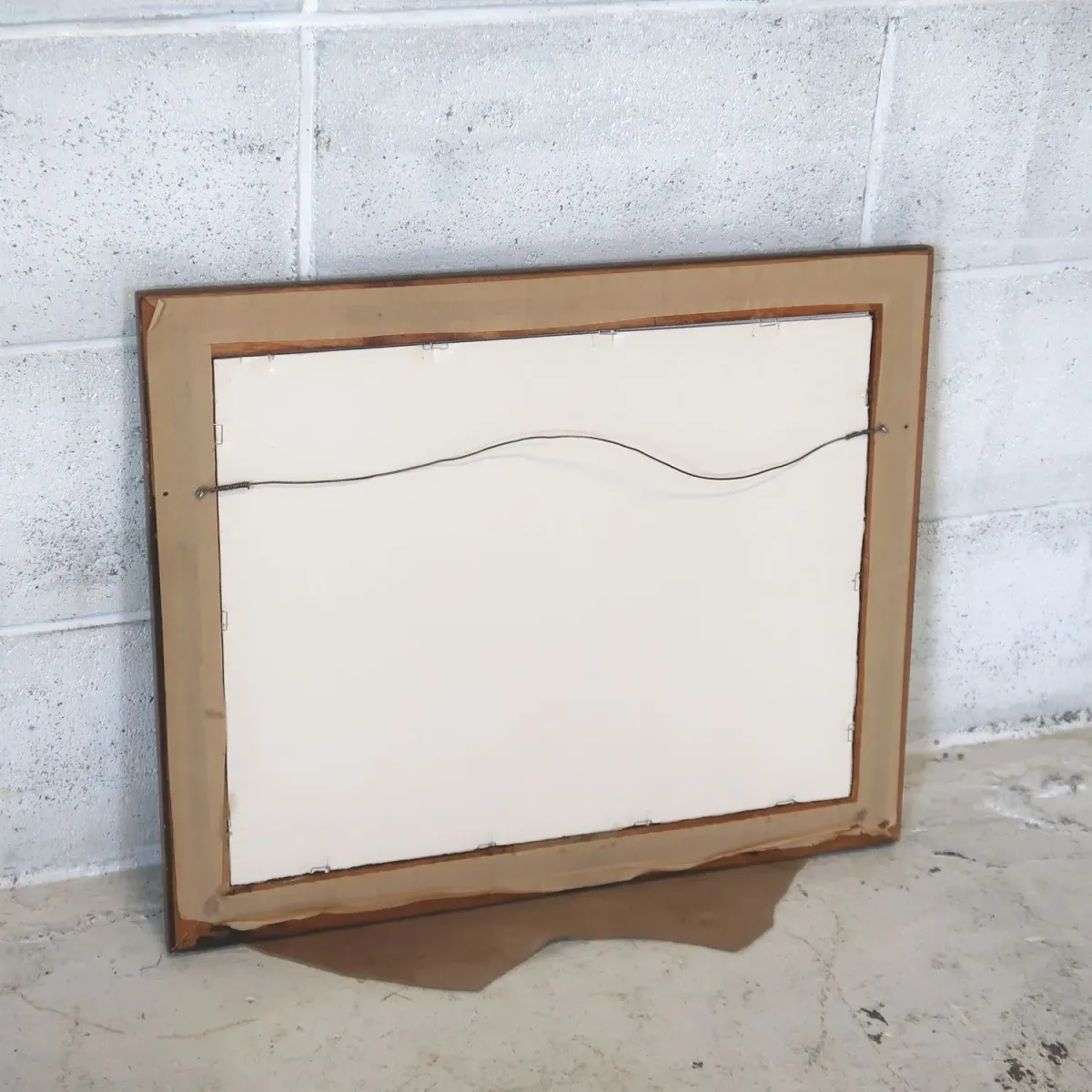 ビンテージ ウッドフレーム 額縁