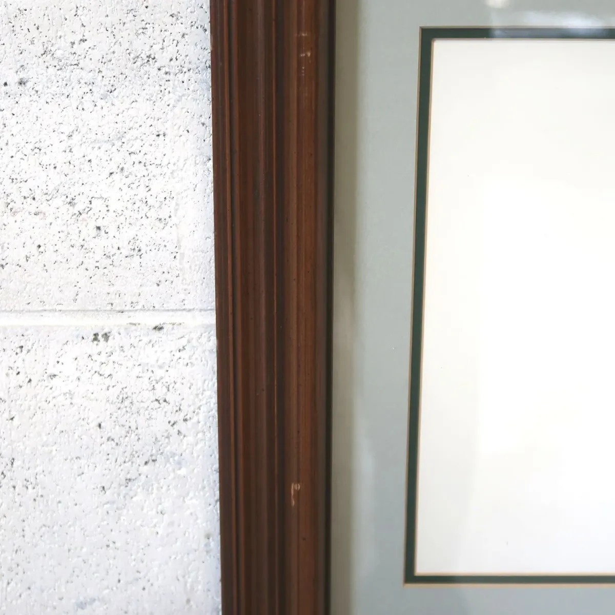 ビンテージ ウッドフレーム 額縁