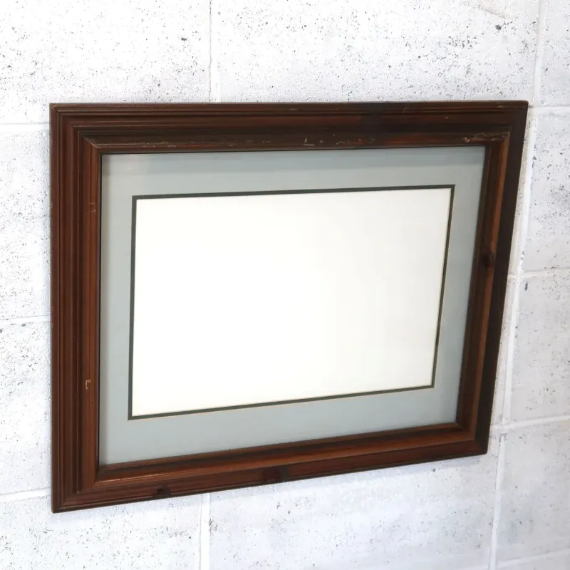 ビンテージ ウッドフレーム 額縁