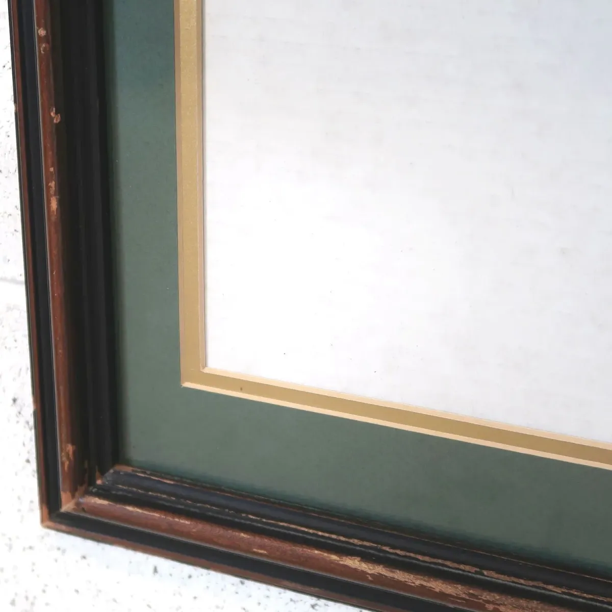 ビンテージ ウッドフレーム 額縁