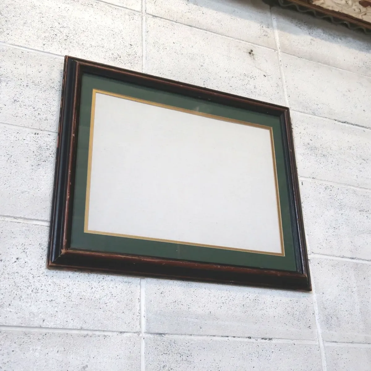 ビンテージ ウッドフレーム 額縁