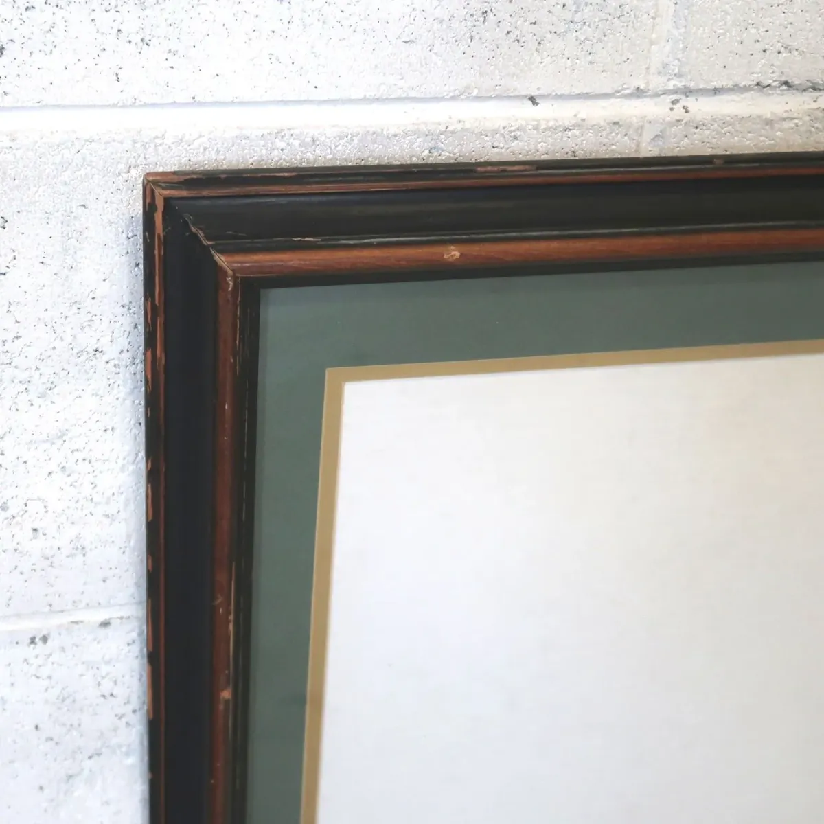 ビンテージ ウッドフレーム 額縁