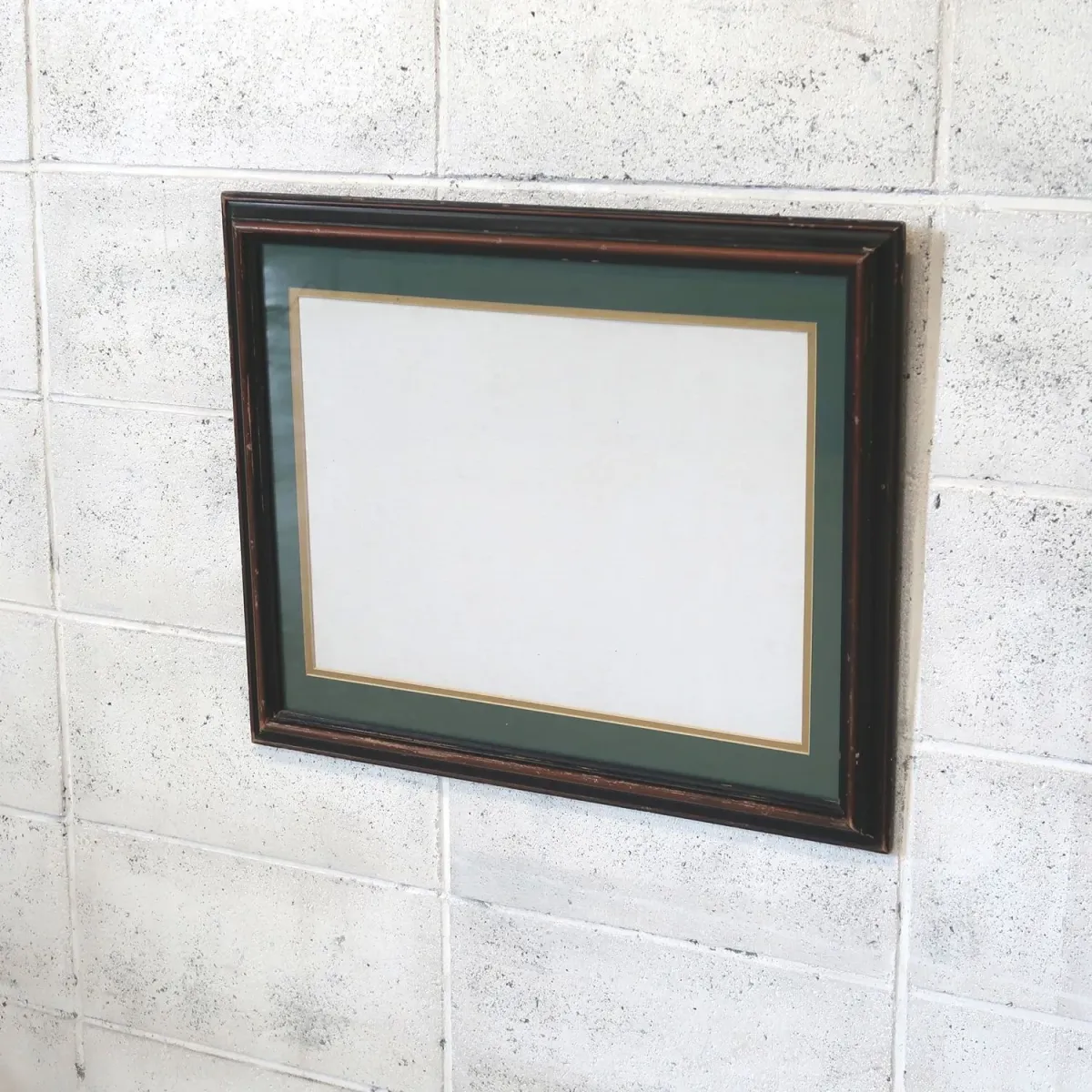 ビンテージ ウッドフレーム 額縁