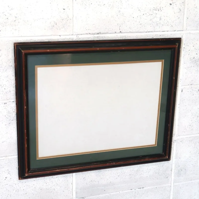 ビンテージ ウッドフレーム 額縁