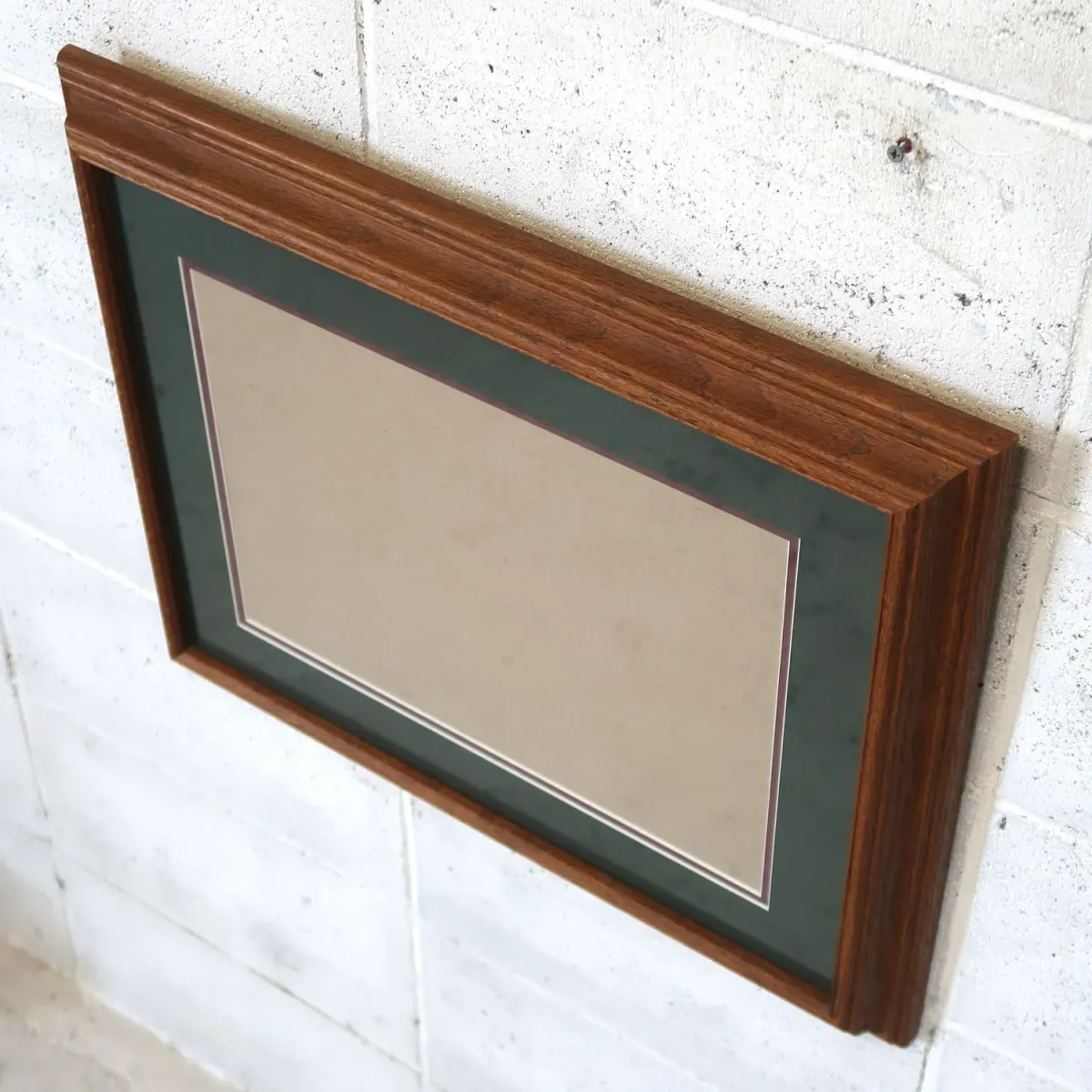 ビンテージ ウッドフレーム 額縁