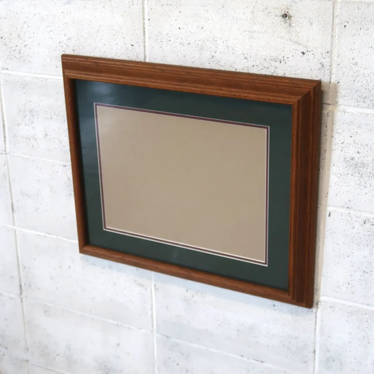 ビンテージ ウッドフレーム 額縁