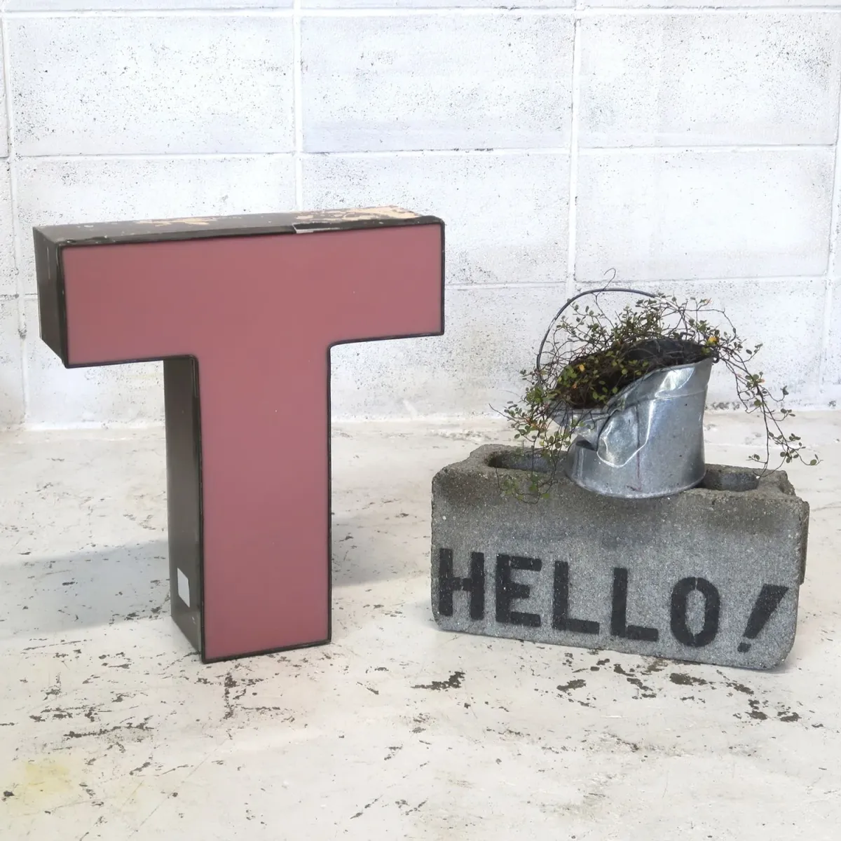 ビンテージ レターサイン T