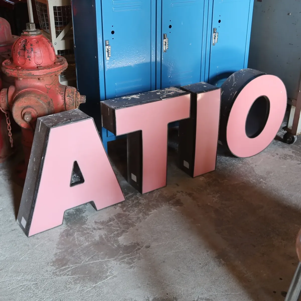 ビンテージ レターサイン I