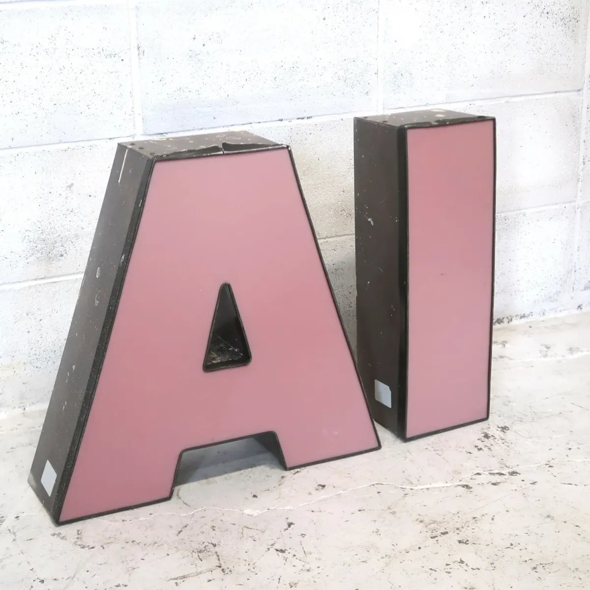 ビンテージ レターサイン A