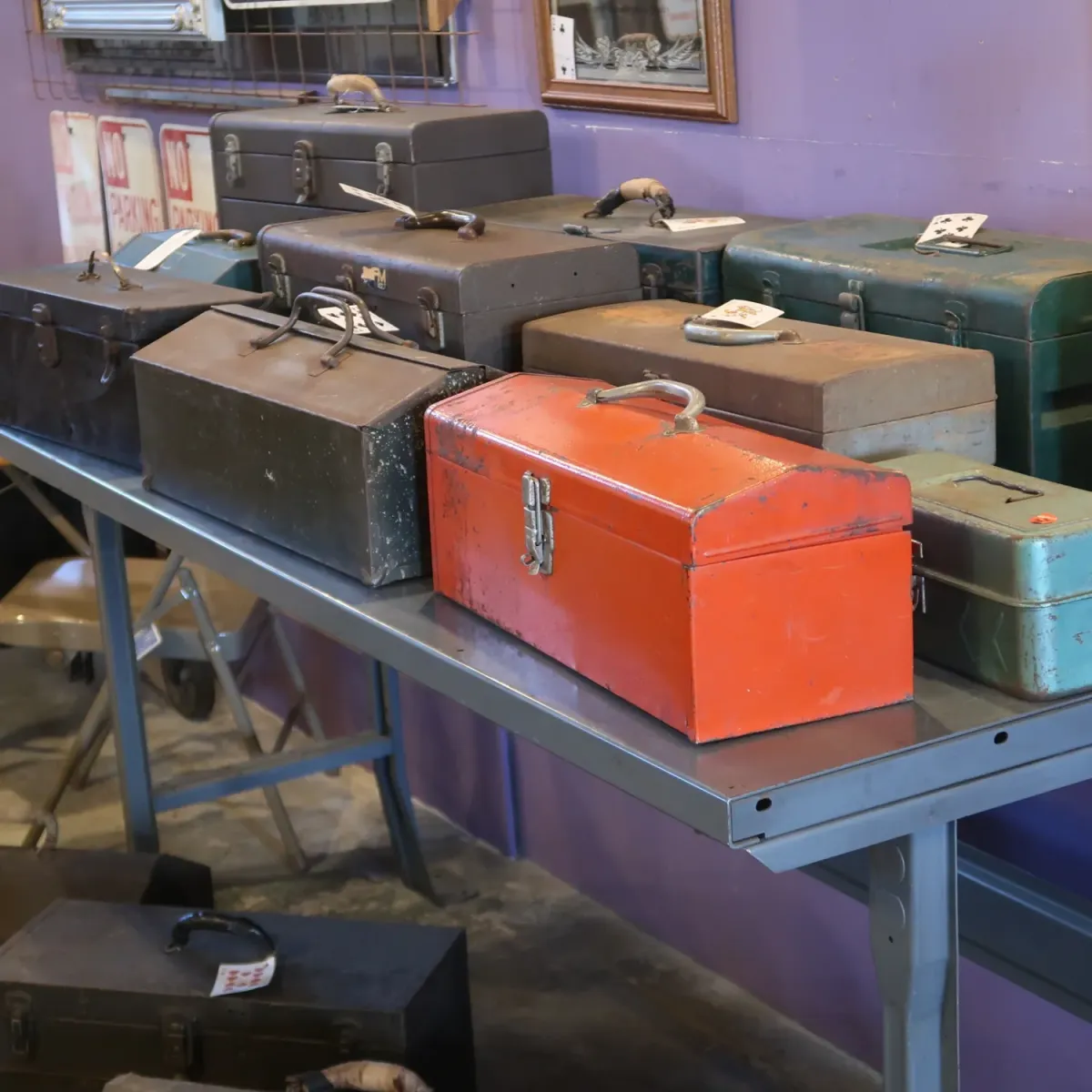 ビンテージ ツールボックス