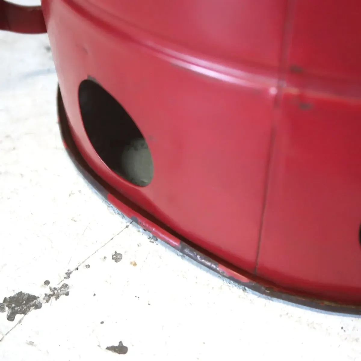 ビンテージ メタルゴミ箱