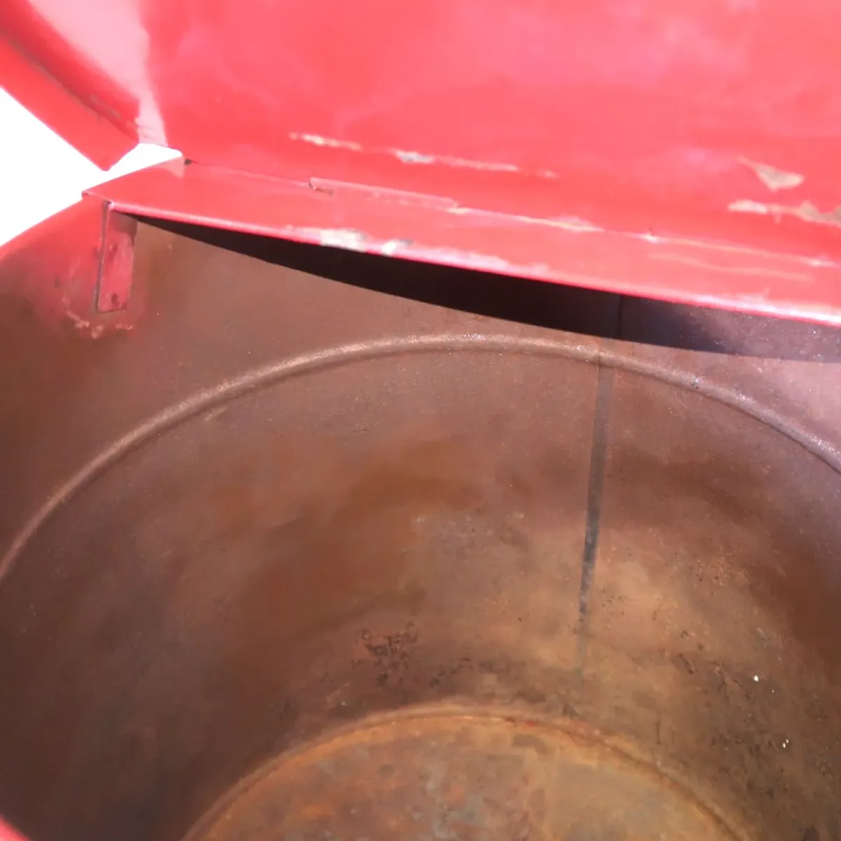 ビンテージ メタルゴミ箱