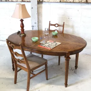 アンティーク エクステンション ダイニングテーブル