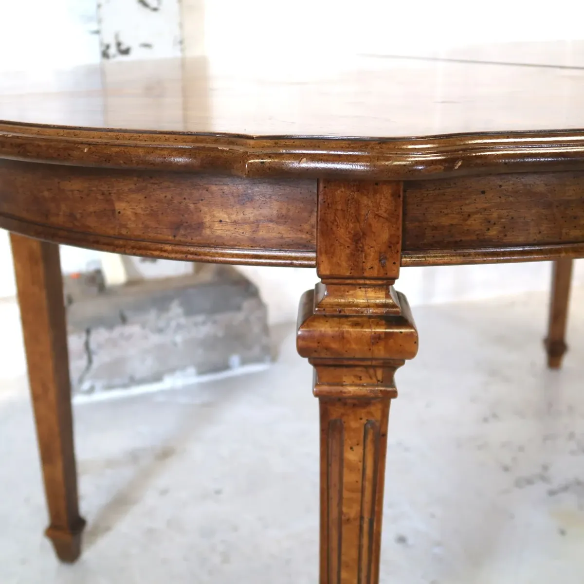 アンティーク エクステンション ダイニングテーブル