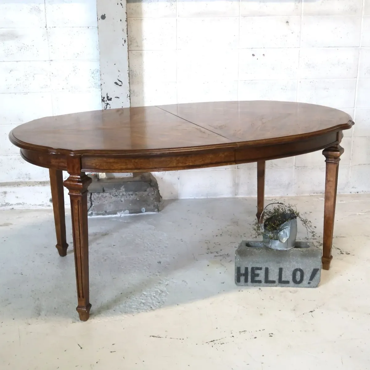 アンティーク エクステンション ダイニングテーブル