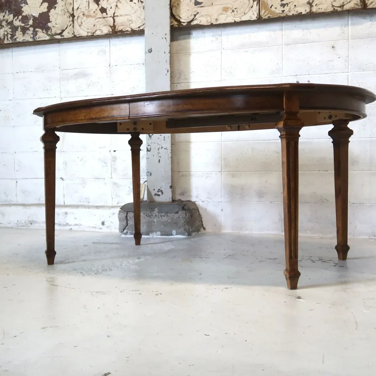 アンティーク エクステンション ダイニングテーブル