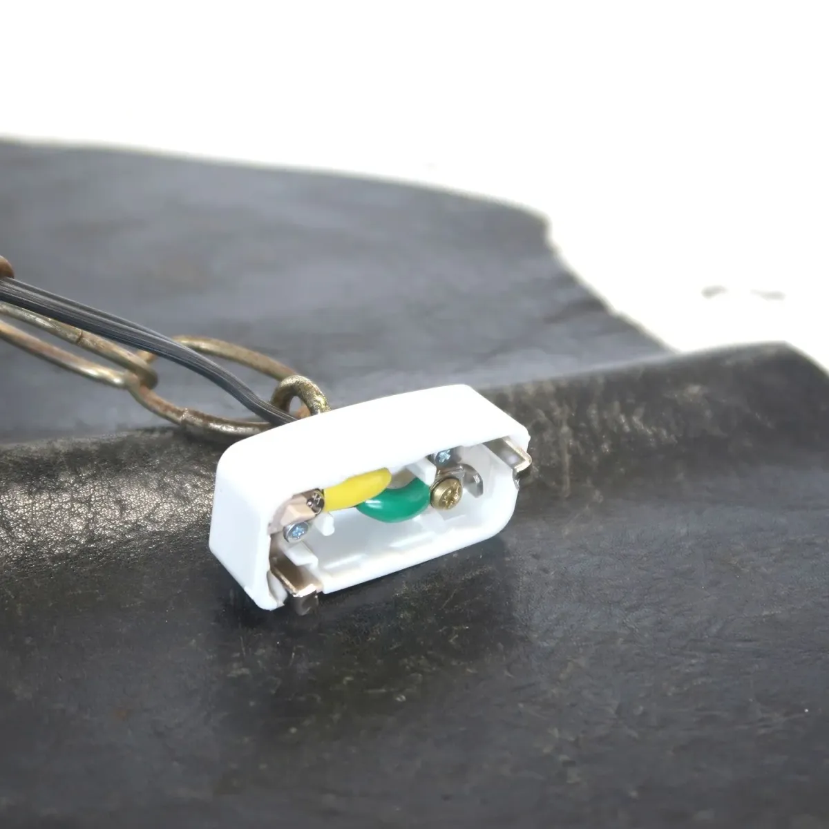 アンティーク フロストガラス ペンダントランプ