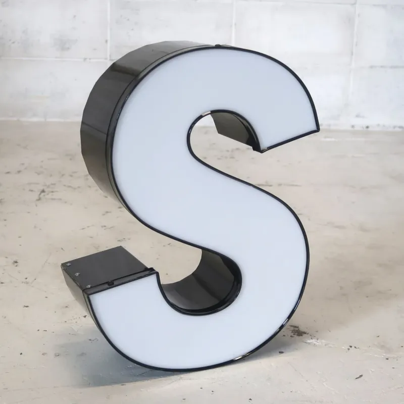 ビンテージ レターサイン S