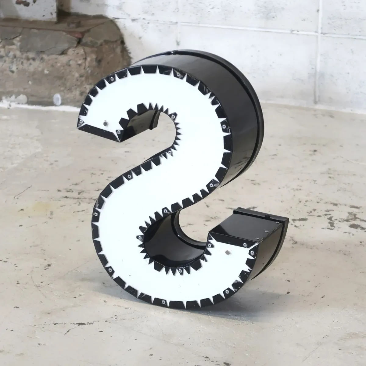 ビンテージ レターサイン S