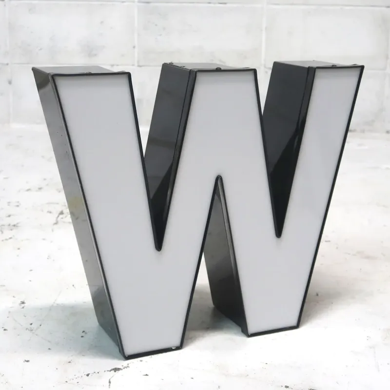 ビンテージ レターサイン W