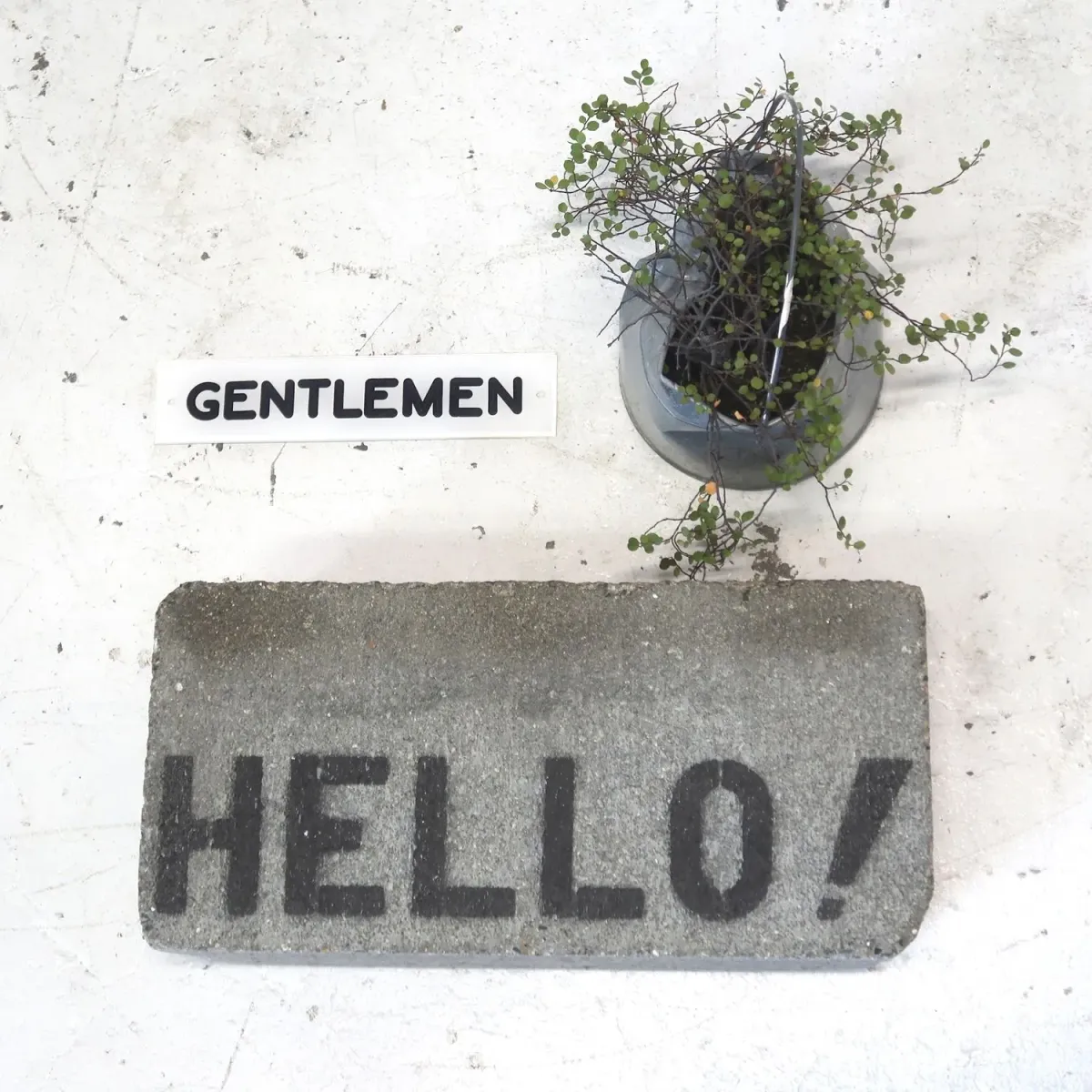 GENTLEMEN サインプレート