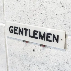 GENTLEMEN サインプレート