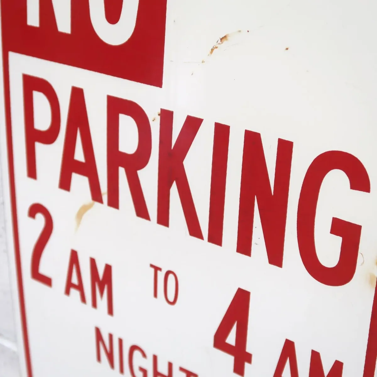 NO PARKING ロードサイン ホーロー