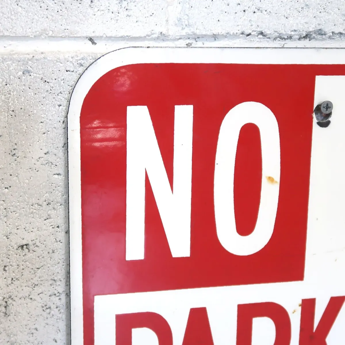 NO PARKING ロードサイン ホーロー