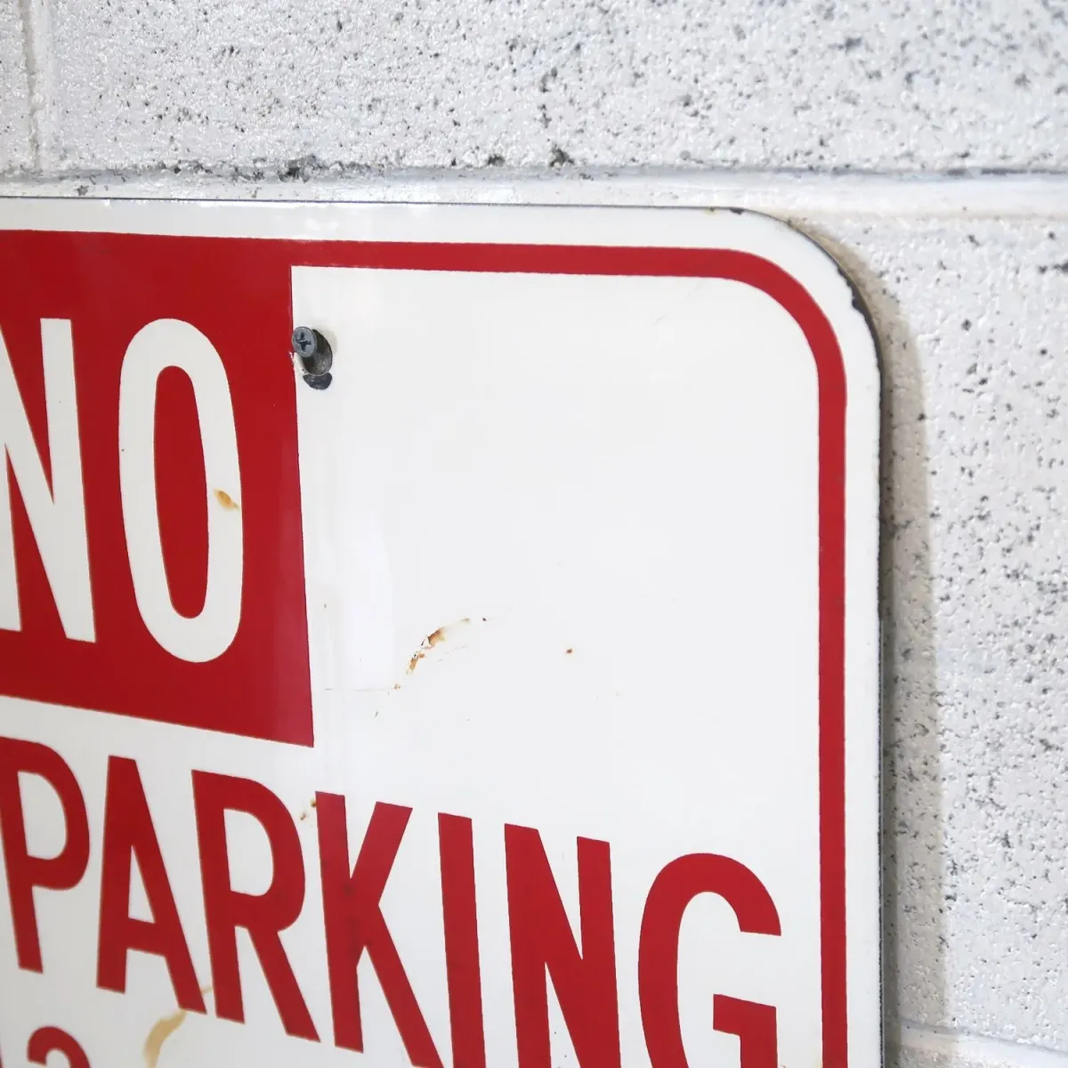 NO PARKING ロードサイン ホーロー