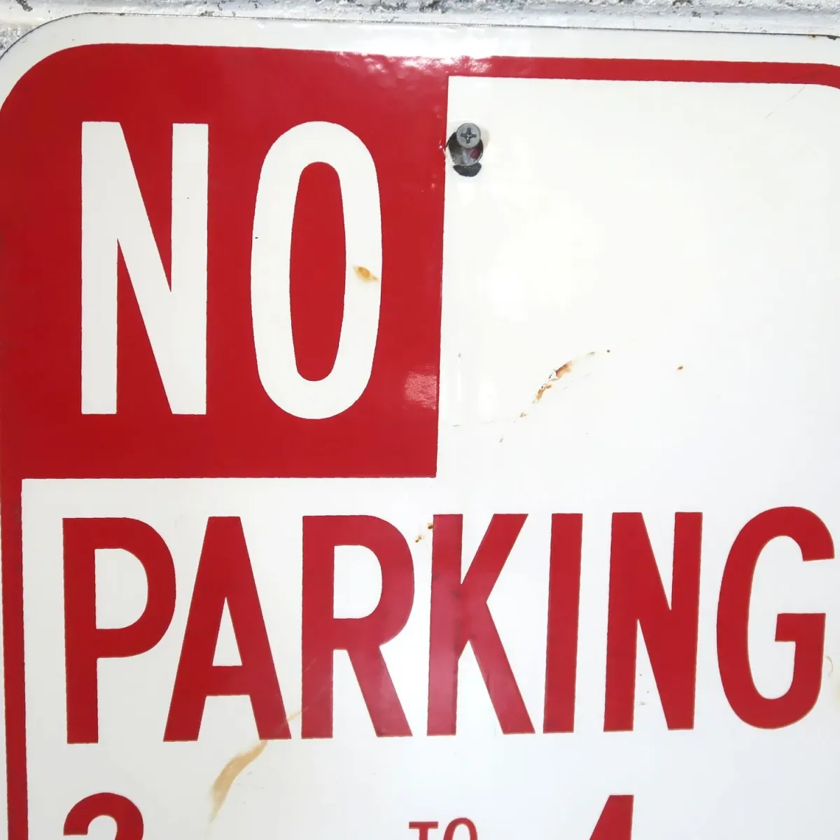 NO PARKING ロードサイン ホーロー