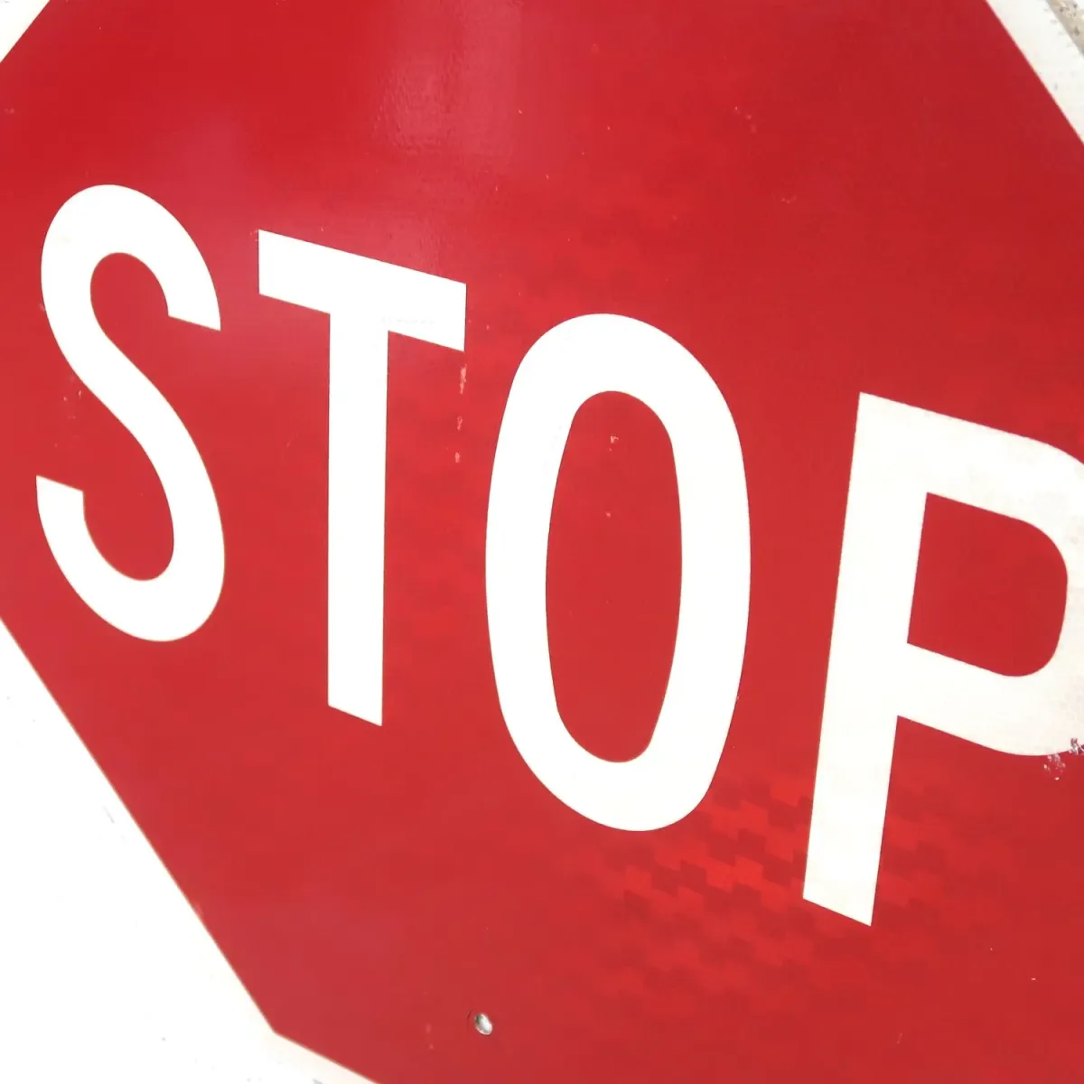 STOP ロードサイン