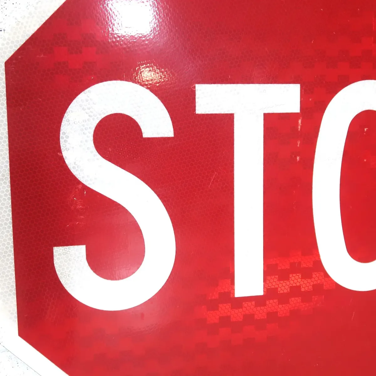 STOP ロードサイン