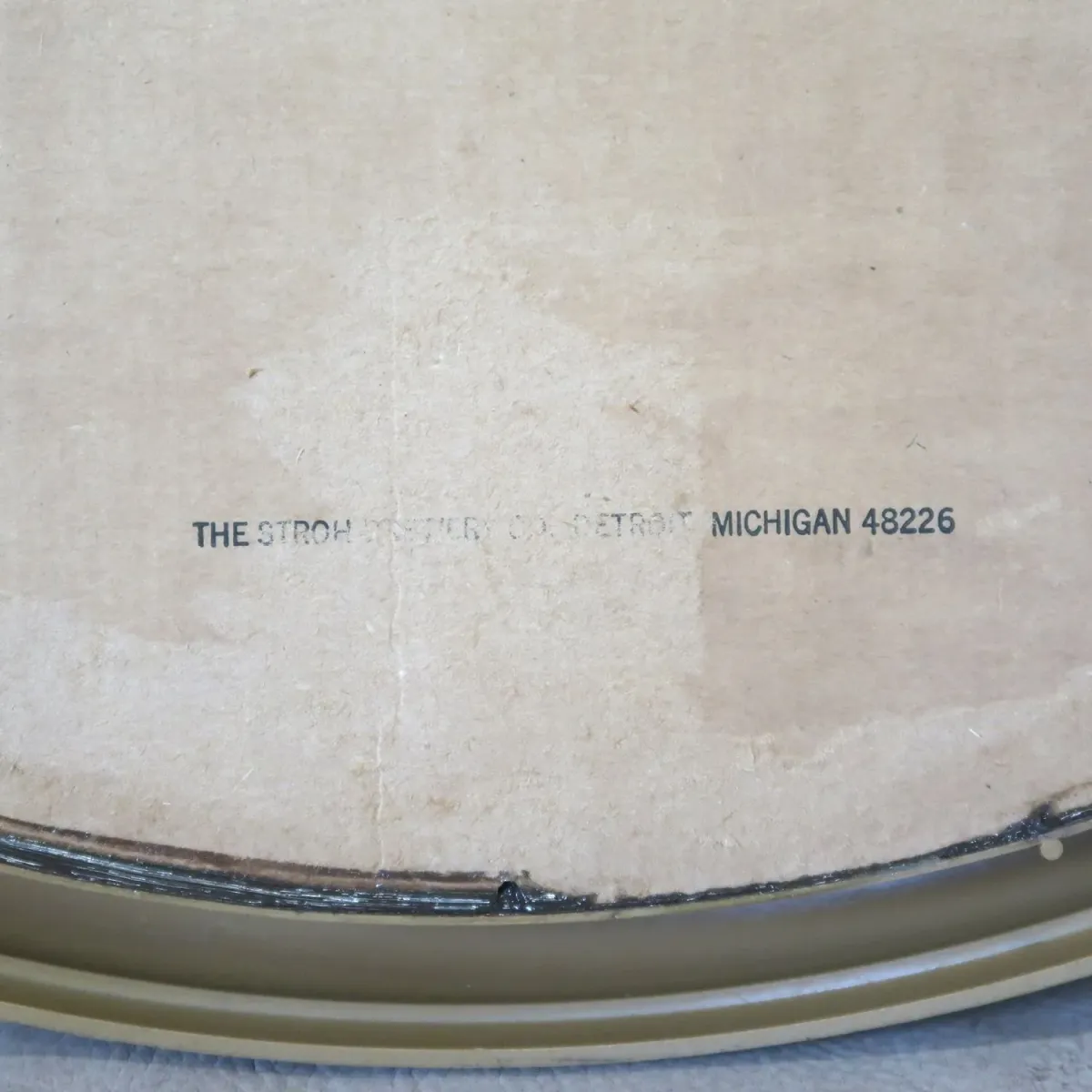 Stroh's ビンテージ パブミラー