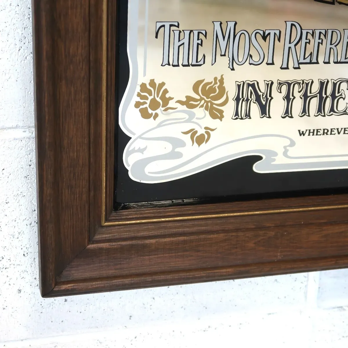 Coca Cola ビンテージ 大型パブミラー