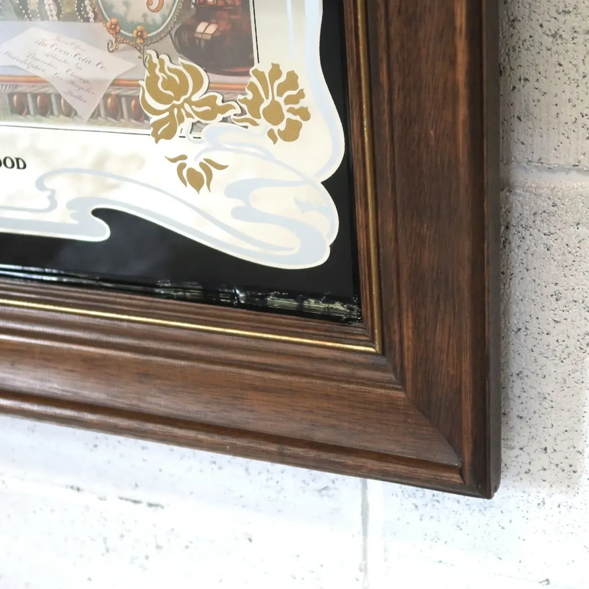 Coca Cola ビンテージ 大型パブミラー