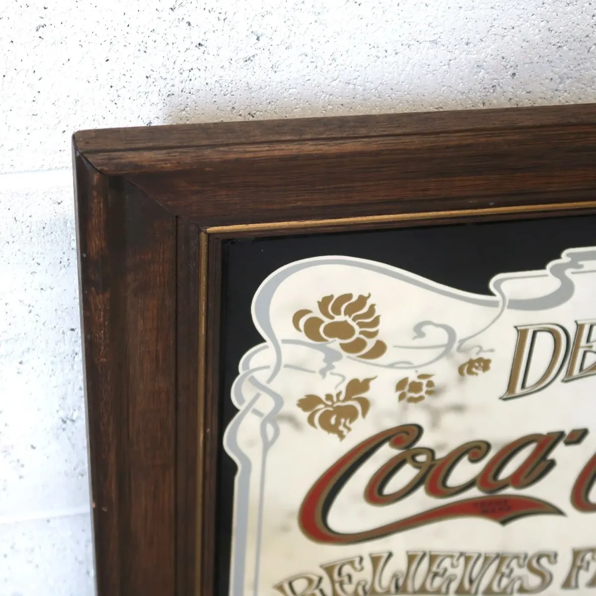 Coca Cola ビンテージ 大型パブミラー