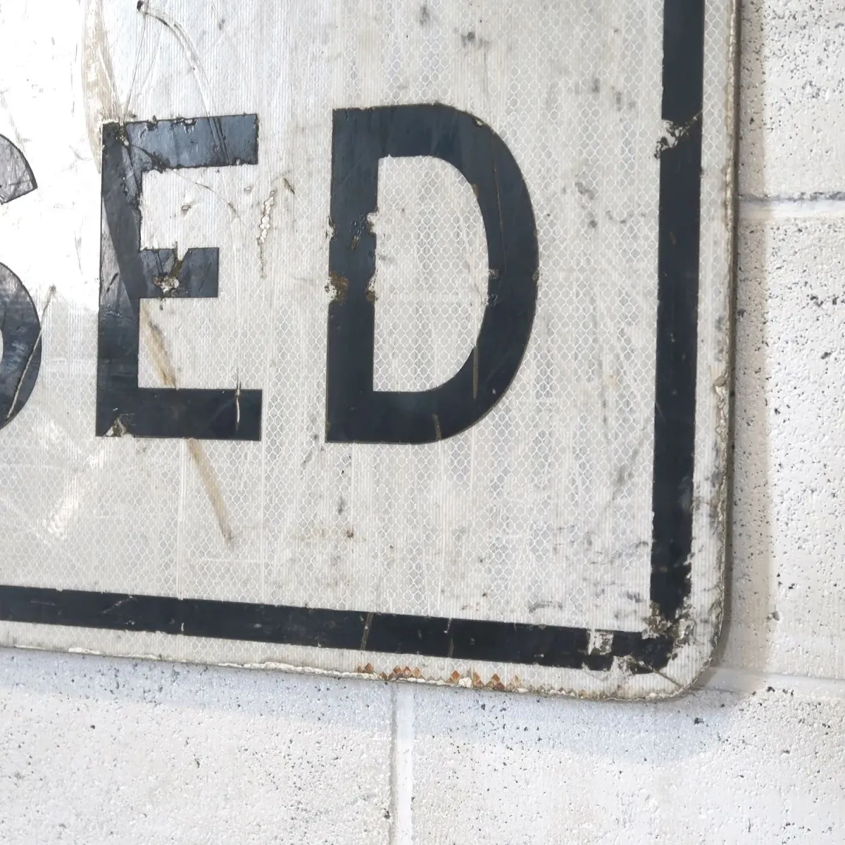 ROAD CLOSED ビンテージ 大型ロードサイン