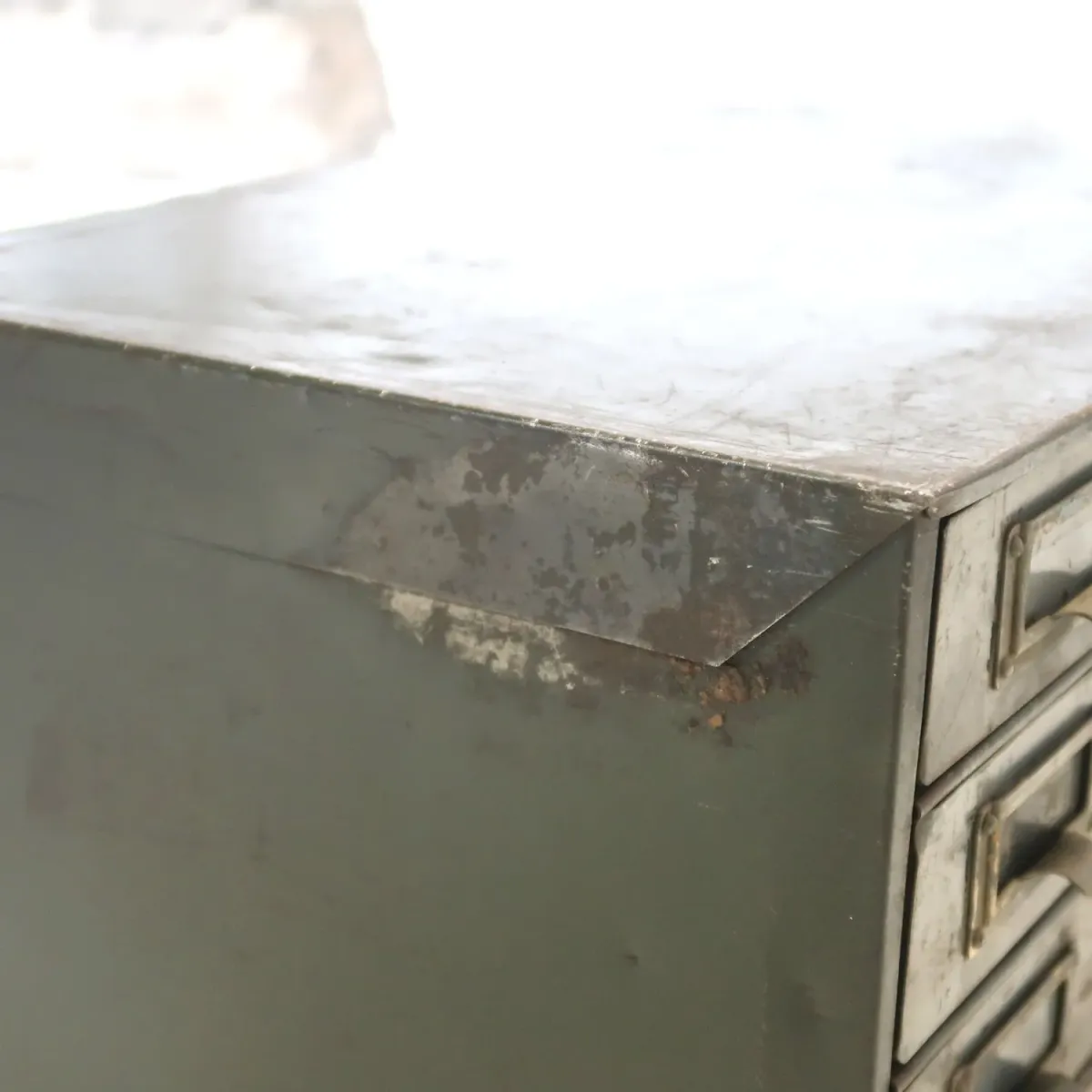 LOCKHEED ビンテージ メタルパーツキャビネット