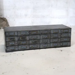 LOCKHEED ビンテージ メタルパーツキャビネット