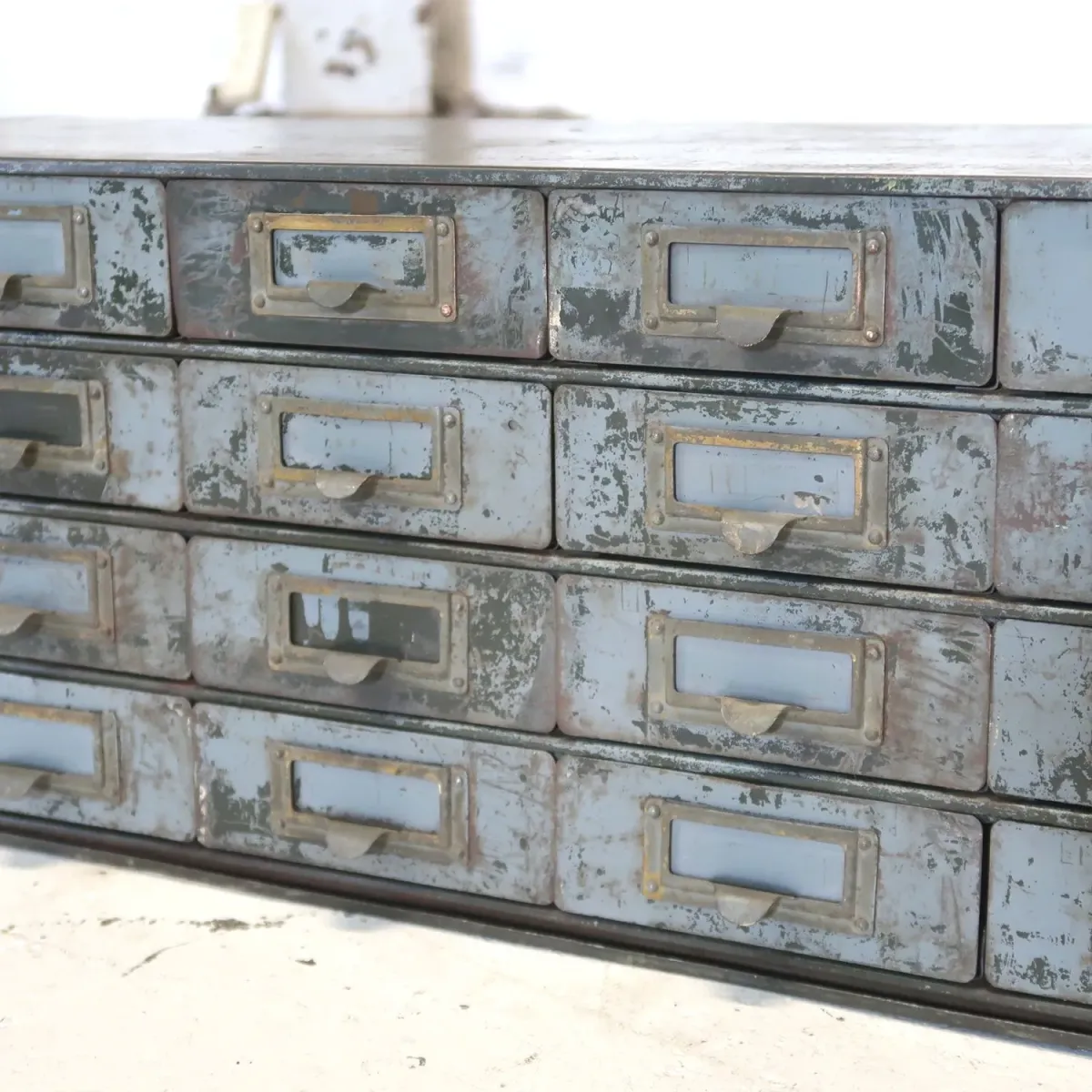 LOCKHEED ビンテージ メタルパーツキャビネット